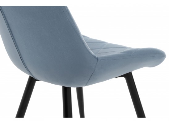 Стул на металлокаркасе Fox голубой в Набережных Челнах