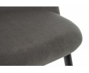 Стул на металлокаркасе Gabi 1 dark gray / black в Набережных Челнах