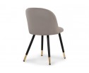 Стул на металлокаркасе Gabi latte / black / gold в Набережных Челнах