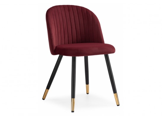 Стул на металлокаркасе Gabi wine red / black в Набережных Челнах
