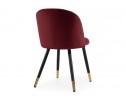 Стул на металлокаркасе Gabi wine red / black в Набережных Челнах