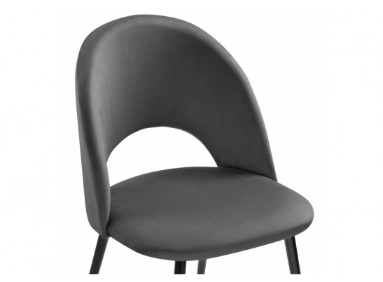 Стул на металлокаркасе Ирре графитовый / черный глянец в Набережных Челнах