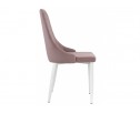 Стул на металлокаркасе Kora light purple / white в Набережных Челнах