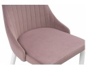Стул на металлокаркасе Kora light purple / white в Набережных Челнах