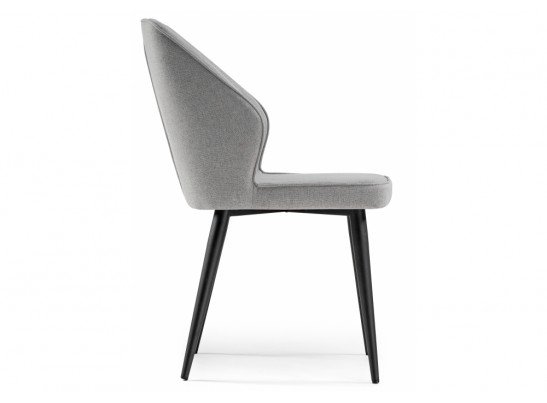 Стул на металлокаркасе Kosta gray / black в Набережных Челнах