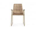 Стул на металлокаркасе Lana beige / gold в Набережных Челнах