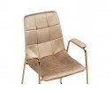 Стул на металлокаркасе Lana beige / gold в Набережных Челнах