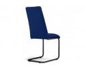 Стул на металлокаркасе Лулла темно-синий / черный каркас в Набережных Челнах