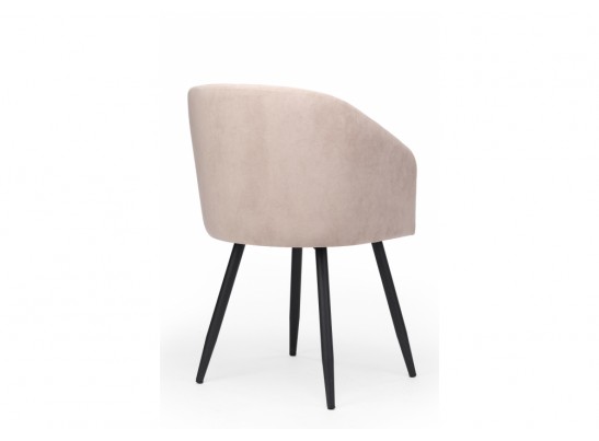 Стул на металлокаркасе Монер 360 латте (glory 10) / черный в Набережных Челнах