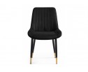 Стул на металлокаркасе Seda 1 black / gold / black в Набережных Челнах