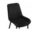 Стул на металлокаркасе Seda 1 black / gold / black в Набережных Челнах