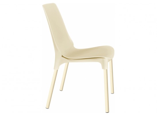 Стул на металлокаркасе Sheffilton SHT-S75 бежевый / ваниль в Набережных Челнах