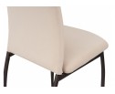 Стул на металлокаркасе Tod beige / black в Набережных Челнах