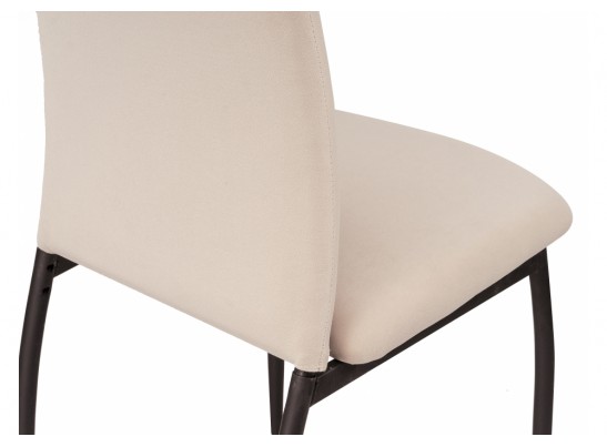 Стул на металлокаркасе Tod beige / black в Набережных Челнах