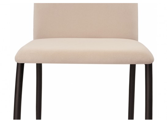 Стул на металлокаркасе Tod beige / black в Набережных Челнах