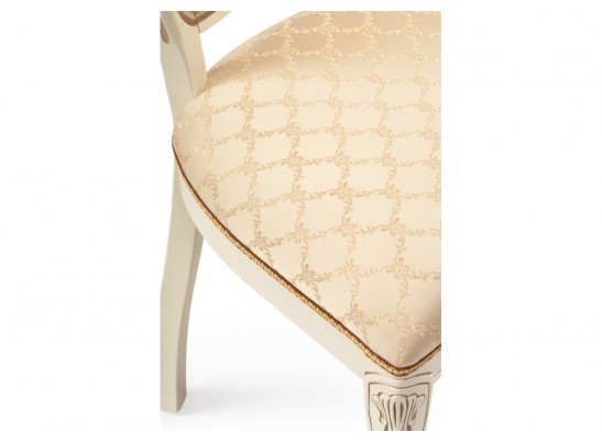 Стул Руджеро патина золото / бежевый комби в Набережных Челнах