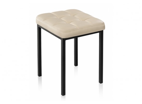 Табурет Байя кожзам d1 / черный матовый в Набережных Челнах