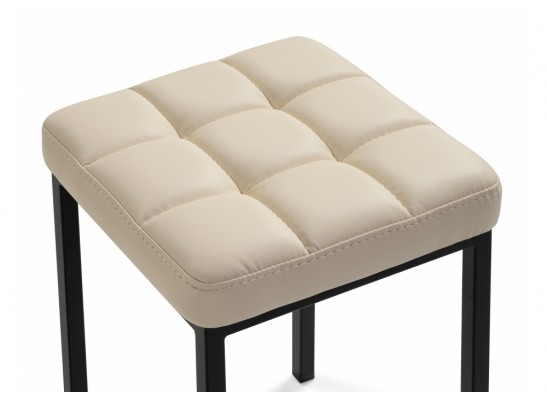 Табурет Байя кожзам d1 / черный матовый в Набережных Челнах