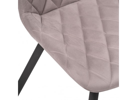 Стул на металлокаркасе Баодин К крутящийся розовый / черный в Набережных Челнах