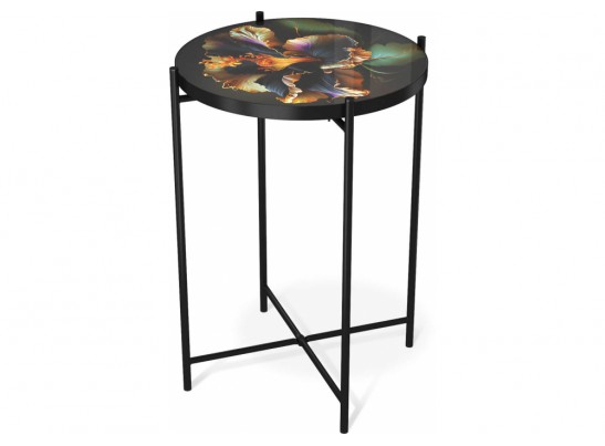 Журнальный столик SHT-CT8-3 ночной цветок / черный муар в Набережных Челнах
