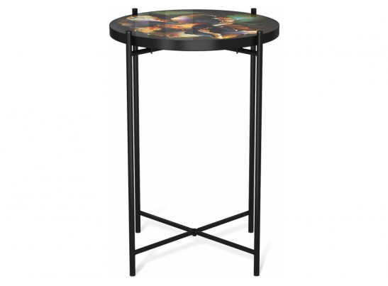 Журнальный столик SHT-CT8-3 ночной цветок / черный муар в Набережных Челнах