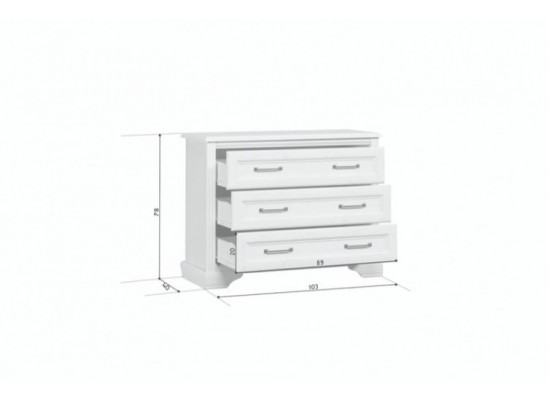 Комод Стилиус B169-KOM3S