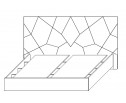 Кровать 1600 Кензо