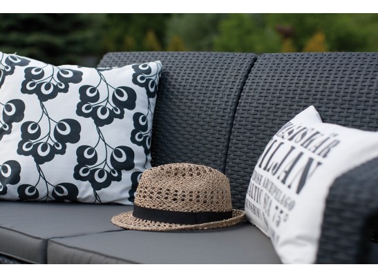 Диван пластиковый Corfu love seat