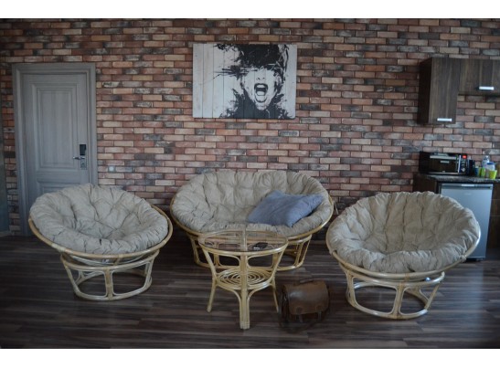 Комплект Багама с диваном подушки полные