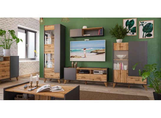 Шкаф навесной СКАНДИ МН-036-05