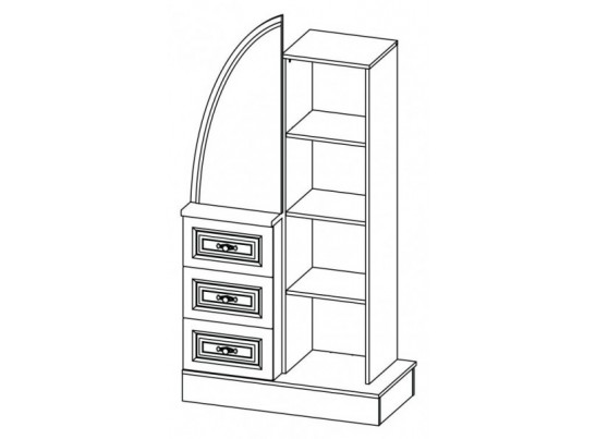 Шкаф Комбинированный ВАСИЛИСА СП-001-10П