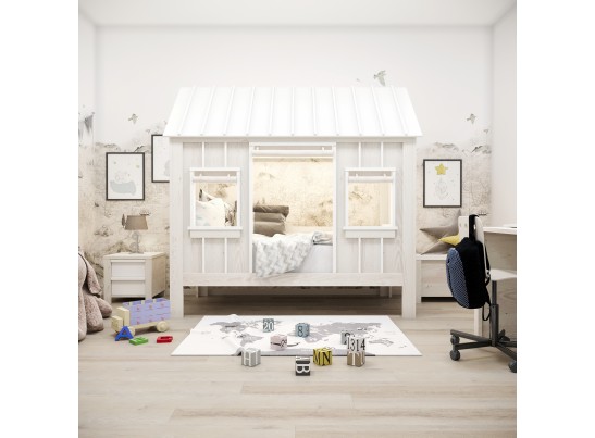 Тумбочка Crusoe White