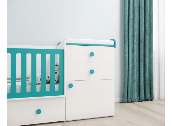 Стол пеленальный Piglet Ocean