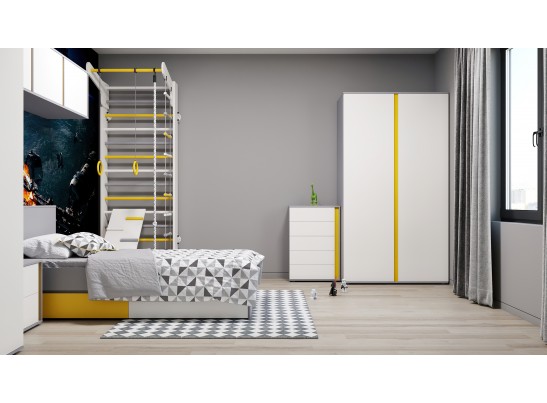 Комод Box Yellow