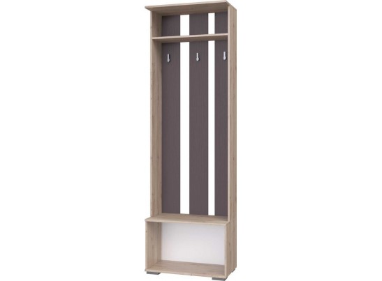 Шкаф-вешалка модуль 2 Имидж Дуб Бонифаций/Вольфрам