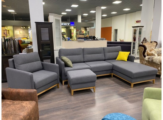 Диван угловой Стефани (массив бука)