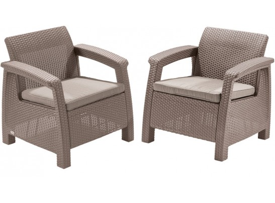 Комплект кресел Corfu duo set Комплект кресел Corfu duo set