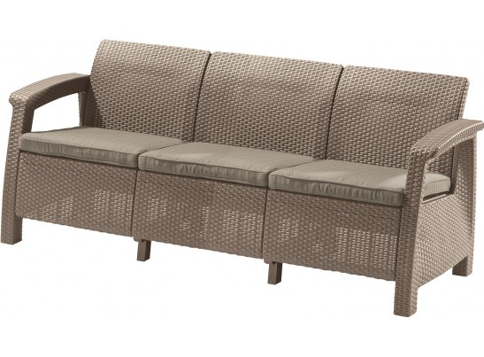 Диван пластиковый Corfu love seat max