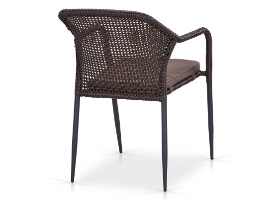Плетеное кресло из искусственного ротанга Y35B-W2390brown в Набережных Челнах Плетеное кресло из искусственного ротанга Y35B-W2390brown в Набережных Челнах