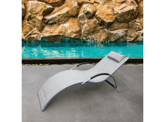 Шезлонг-лежак ГРАЦИЯ MC-3039GC Grey в Набережных Челнах Шезлонг-лежак ГРАЦИЯ MC-3039GC Grey в Набережных Челнах