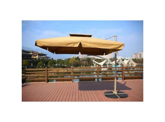 Зонт для кафе AFM-250SDB-Dark Beige(2,5x2,5) в Набережных Челнах