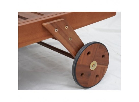 Шезлонг-лежак A37C Grey-Blue