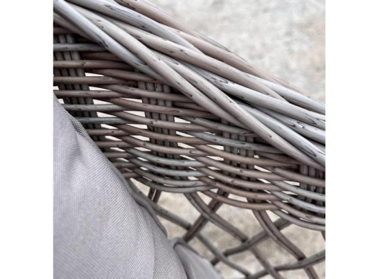 Комплект плетеной мебели T217/LV-217 Beige (6+1) с подушками в комплекте