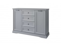 Тумба Валенсия 2D4S серый