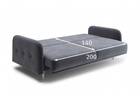 Диван-кровать Вейт тёмно-серый Диван-кровать Вейт тёмно-серый