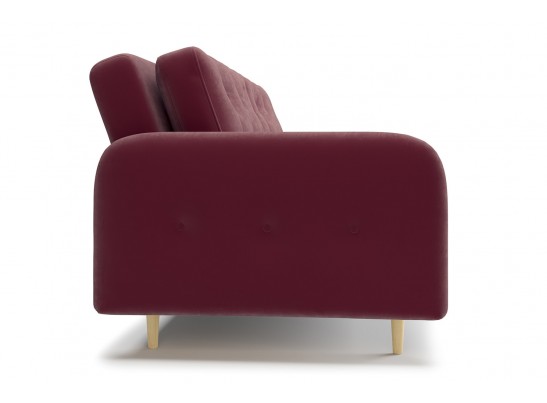 Диван-кровать Вейт тёмно-вишнёвый