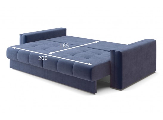 Диван-кровать Кастел синий