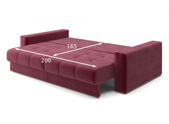Диван-кровать Кастел Бордовый Диван-кровать Кастел Бордовый