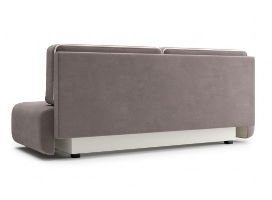 Диван прямой Уно, Коричневый-молочный