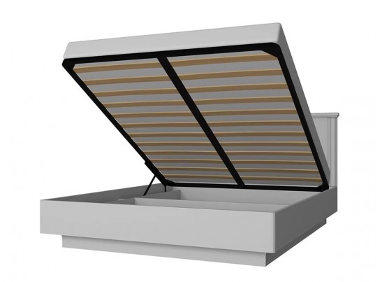 Кровать Валенсия 160 с подъемником серый в Набережных Челнах